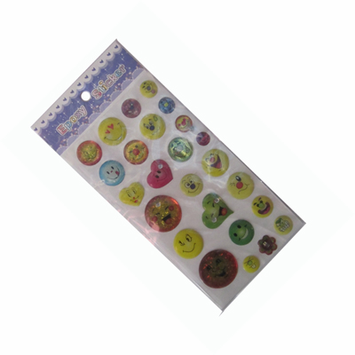 Epoxy Sticker 7x17cm, Packaging Type : 4C