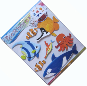 Wall Sticker, Packaging Type : 4C