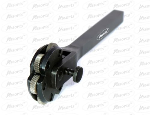 6 Wheel Revolving Knurling Tool