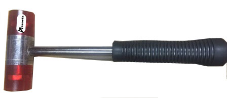 Soft Face Hammer With Handle, Color : Grinded