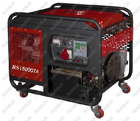 Rs15000ta/ta3 14.0 Kva Open Type Air Cooled Portable Diesel Generator
