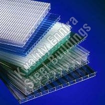 Polycarbonate Hollow Sheets, For Roofing, Shedding, Size : 10x5feet, 12x6feet, 14x7feet, 18x9feet