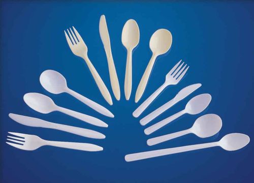 Disposable Biodegradable Fork, Disposable Biodegradable Spoon