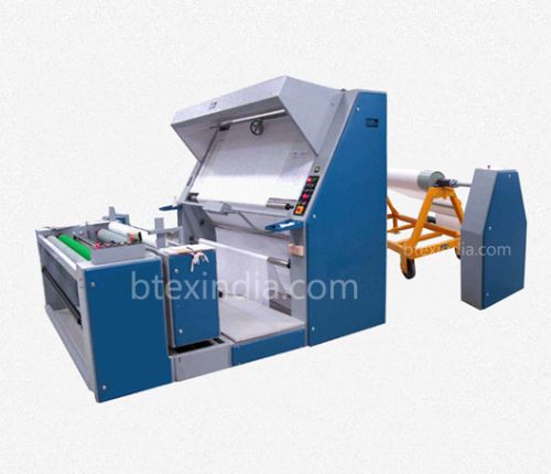 Batch To Roll Axial Fabric Inspection Machine