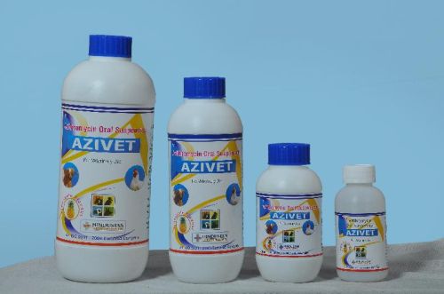 Azivet Oral Suspension, For Clinical, Hospital, Form : Liquid