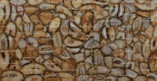 Polished Golden Crystal Agate Slab, Feature : Attractive Look, Durable, Perfect Shape