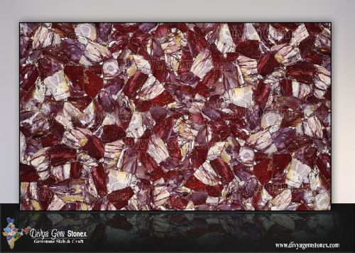 Gems Stone Mookaite Slab