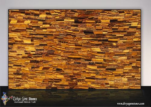 Tiger Eye Gold Slab, For Countertops