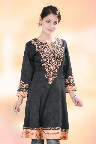 Designer Kurti (Black)