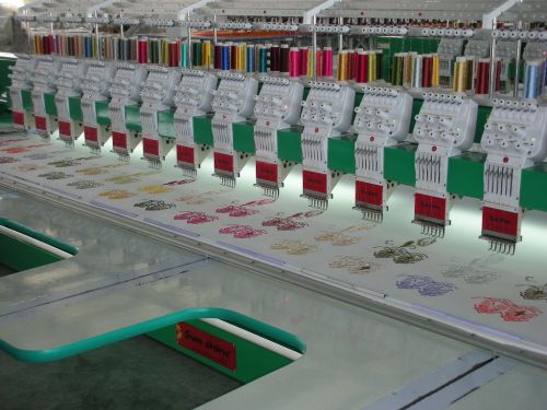 Flat Embroidery Machine