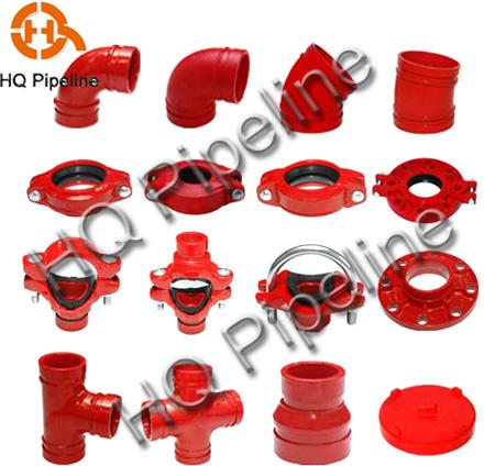 Ductile Iron Grooved Pipe Fittings