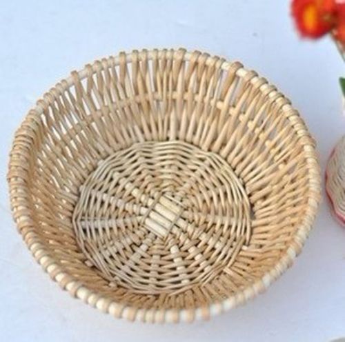 Willow Plates, Wicker Tray