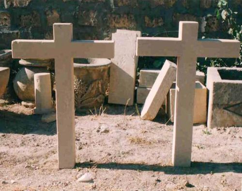 Stone Jesus Cross