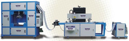 Screen Printing Machine Wpm-CNC-4050, Packaging Type : white blue