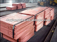 Copper cathodes, Thickness : 8-10mm