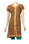 Ladies Half Sleeve Embroidered Kurti