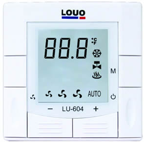 Lu-604 LCD White Backlight Display Micro Computer Temperature Controller