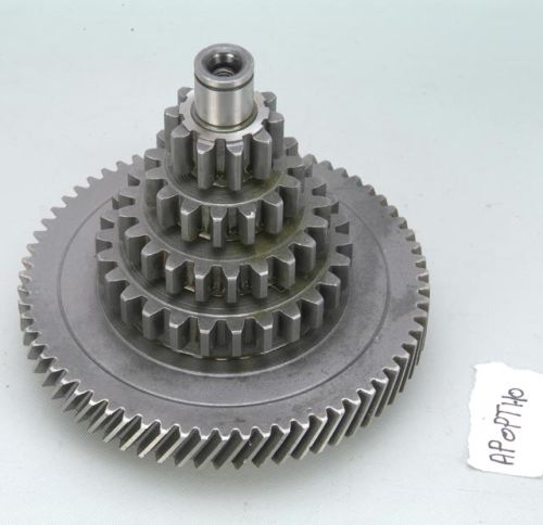 Round Polished Metal Piaggio Ape Cluster Gears, For Automotive, Color : Metallic