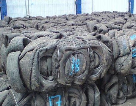 Baled Tyre Scrap