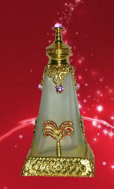 Zinc alloy Y-5098-40ml Metal Perfume Oil Bottle