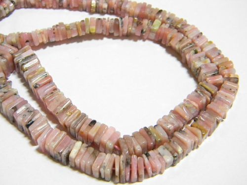 Opal Square Cut Beads