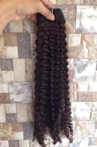 Virgin Brazilian Curly Hairs, Hair Grade : 9A
