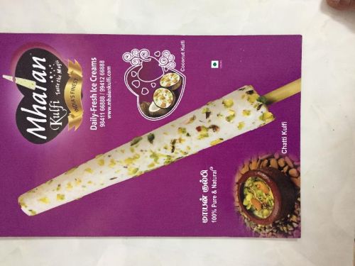 Kulfi Ice Cream, Packaging Type : Plastic Box