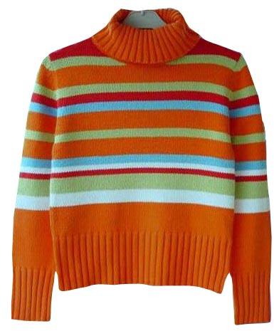 Kids Turtleneck Sweater, Size : M, XL