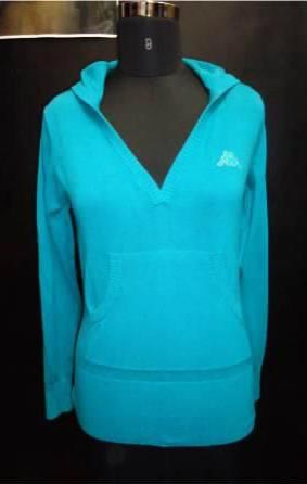 Ladies Hooded Sweater, Size : M, XL