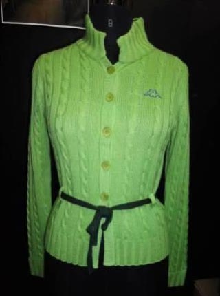 Ladies Stand Up Collar Sweater, Size : M, XL