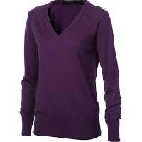 Ladies V Neck Sweaters