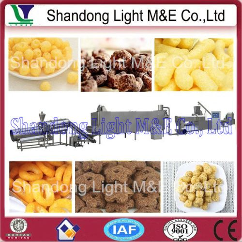 Automatic Crispy Inflating Cheese Rice Snacks Food Making Machine