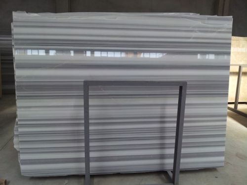 Natural Straight Whtie Marble, Brand Name : HL