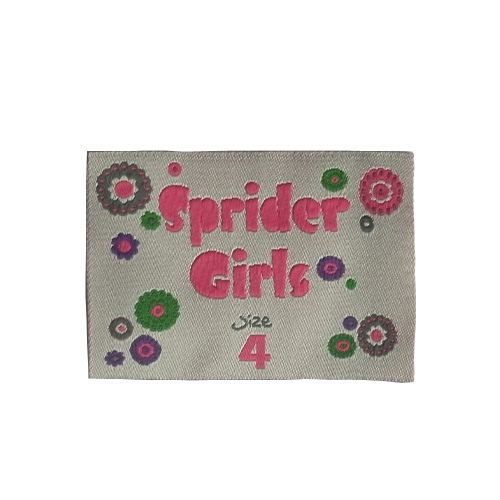 Woven label for garment, shoes, caps, bags, blankets, sheet etc