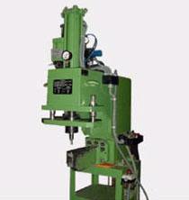 Orbital Electric Polished Cast Iron Vertical Clinching Machine