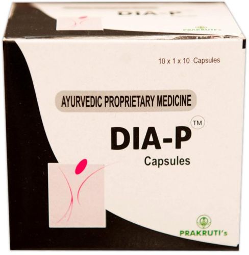 DIA-P Capsule, For Hospital, Clinical, Medicine Type : Ayurvedic