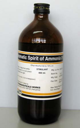 Ammonia Aromatic Spirit, For Appliance Paint, Boat Paint