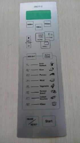 AB343 Microwave Oven Membrane Keypad