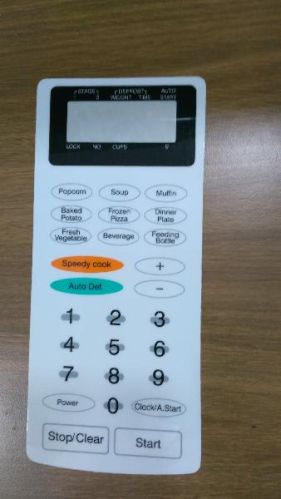 AB357 Microwave Oven Membrane Keypad