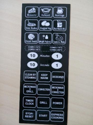 AB362 : Microwave Oven Membrane Keypad : Model No : 20BC4 :