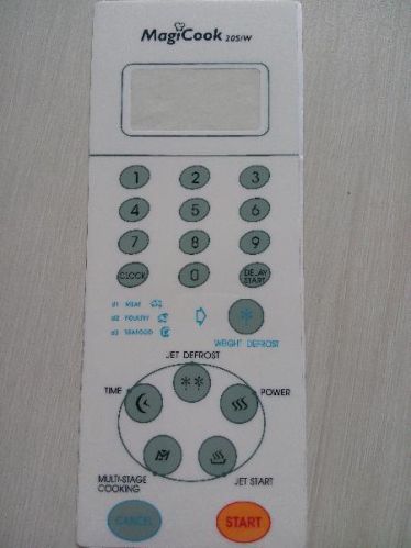 AB365 : Microwave Oven Membrane Keypad : Model No : Magiccook20S W :