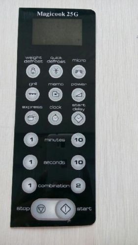Microwave Oven Membrane Keypad : ABLE387 : Model No : Magiccook25G :