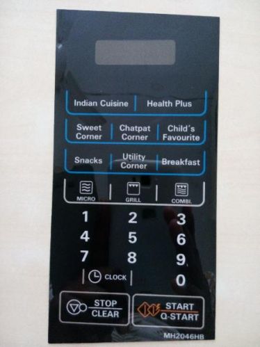 ABLE392 Microwave Oven Membrane Keypad