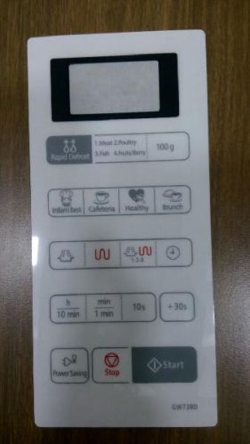 Microwave Oven Membrane Keypad : ABLE410 : Model No : MC-2143BPP :