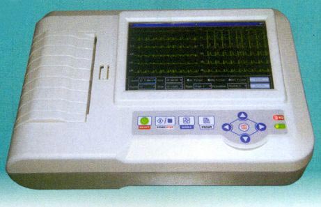 Digital 6 Channel ECG Machine