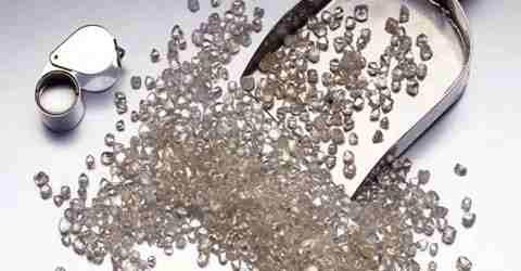Rough Polished Diamonds