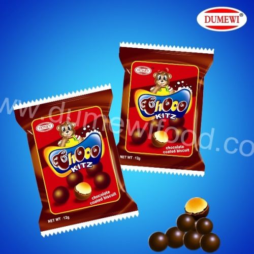 Yummy Crispy Chocolate Bean With Biscuit Heart - (12g)