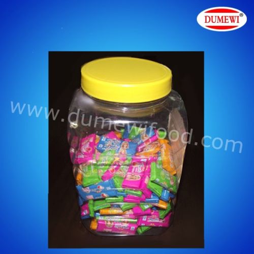 Halal Fruit Flavored Tattoo Soft Bubble Gum