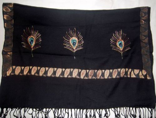 Printed Pashmina Wool Shawl