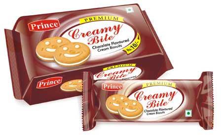 Chocolate Flavour Creamy Bite Biscuits